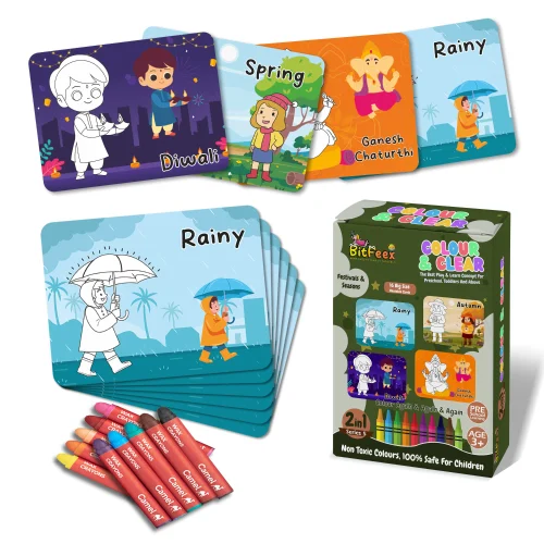 Reusable Preschool Cards